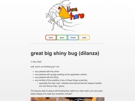 great_big_shiny_bug_(dilanza) screenshot