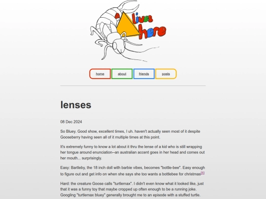 lenses screenshot