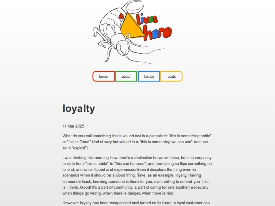 loyalty screenshot