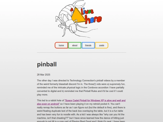 pinball screenshot