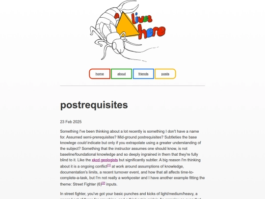 postrequisites screenshot