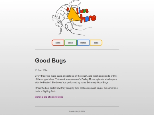 posts/Good_Bugs screenshot