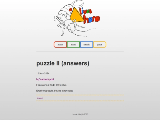 puzzle_ii_(answers) screenshot