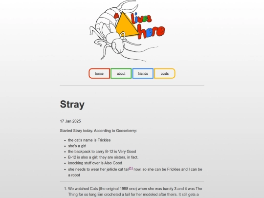 stray screenshot