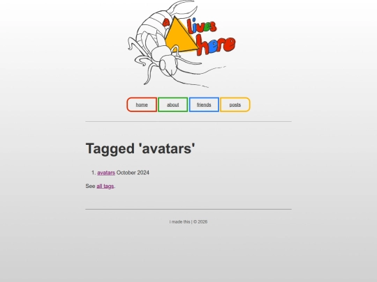 tags/avatars screenshot