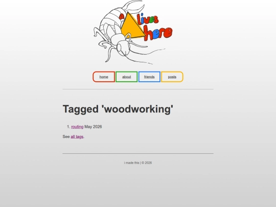 tags/woodworking screenshot
