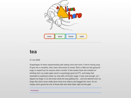 tea screenshot