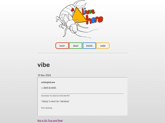 vibe screenshot