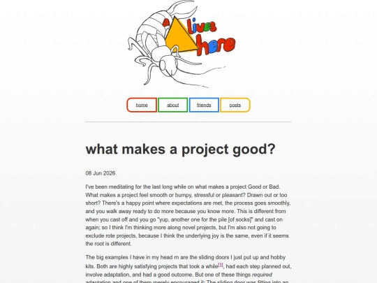 what_makes_a_project_good screenshot