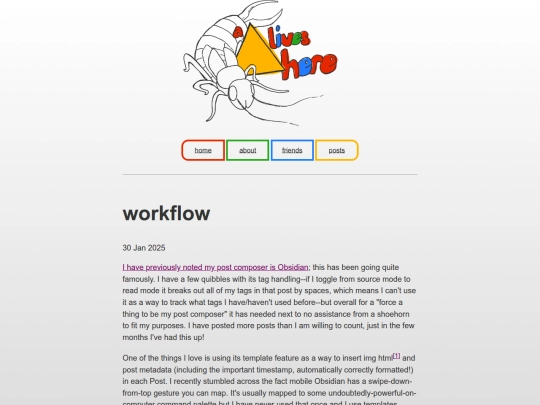 workflow screenshot