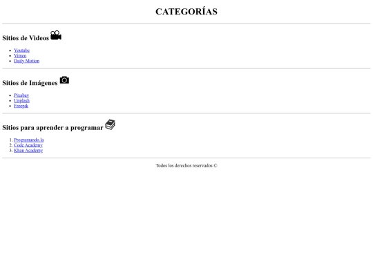 index screenshot