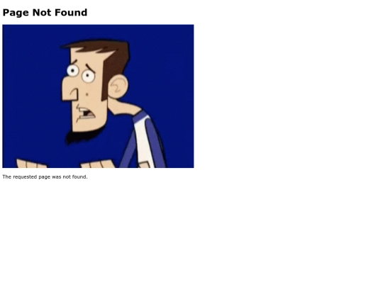 not_found screenshot