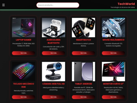 productos screenshot