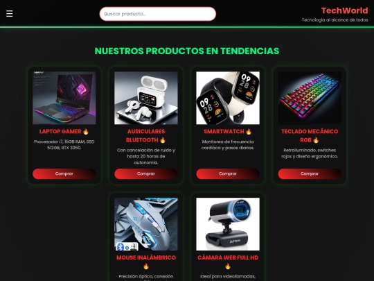 tendencias screenshot