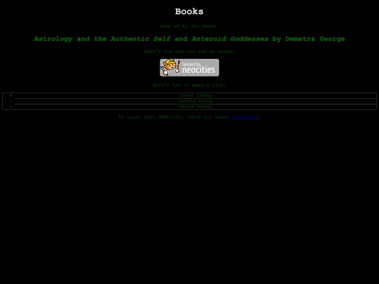 books screenshot