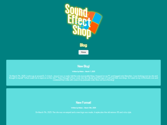blog screenshot