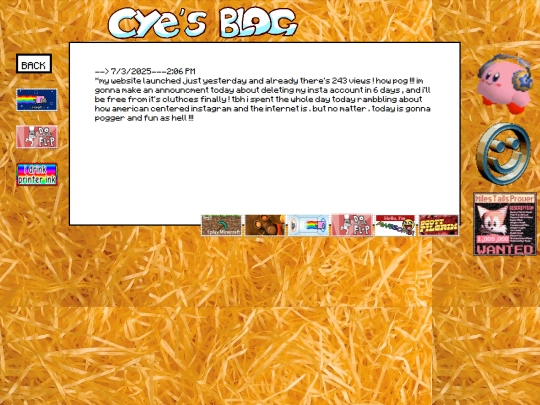 blog screenshot