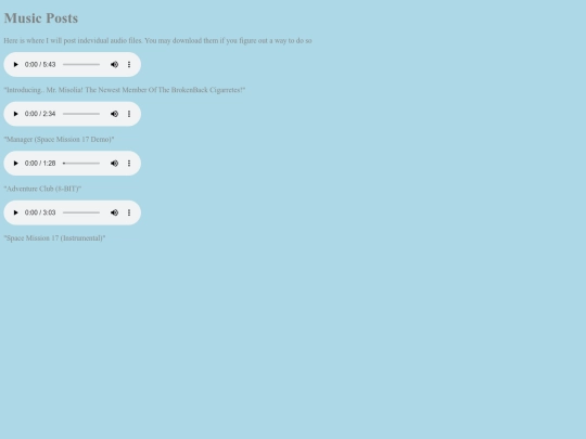 musicposts screenshot