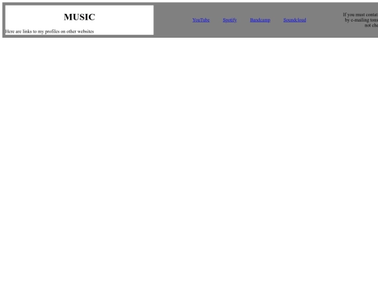 newmusicpage screenshot