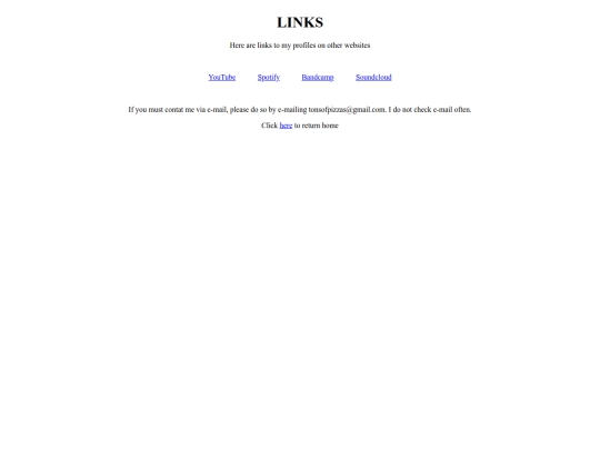 oldlinkspage screenshot