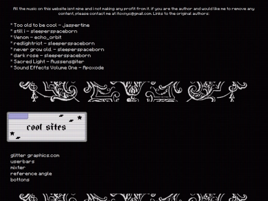 osr/homepages/links screenshot