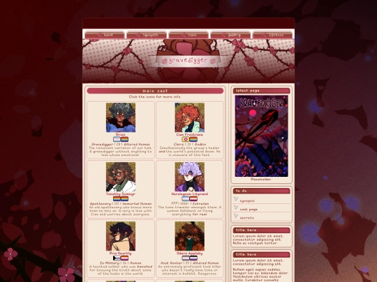 gravedigger-cast screenshot