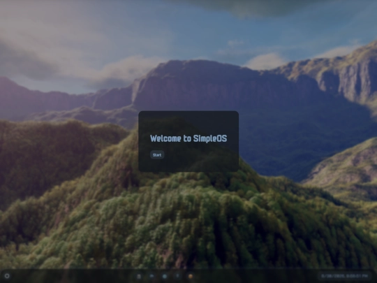 SimpleOS screenshot