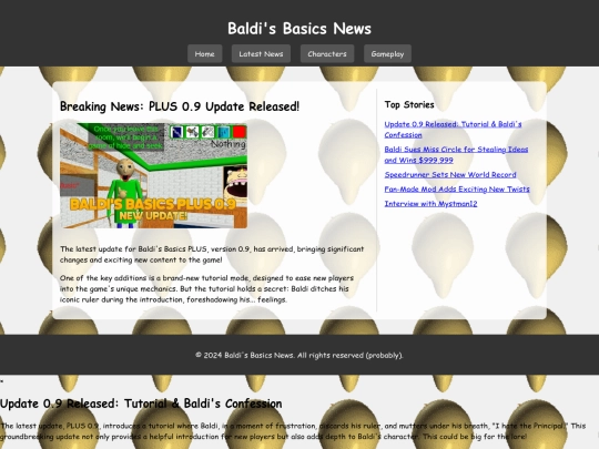 news screenshot