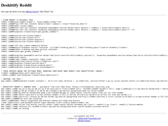 deshittifyReddit screenshot