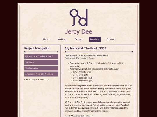 nerdery/myimmortal screenshot