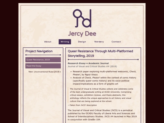 writing/queerresist screenshot