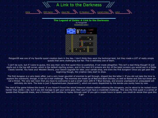 LinkToTheDarkness screenshot