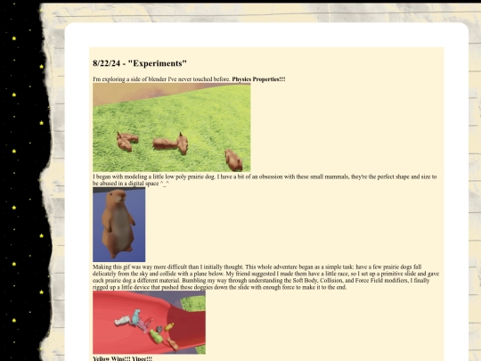 journal screenshot