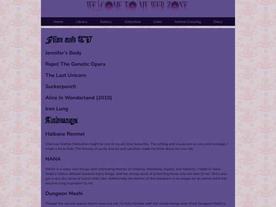 library screenshot