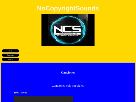 Canciones screenshot