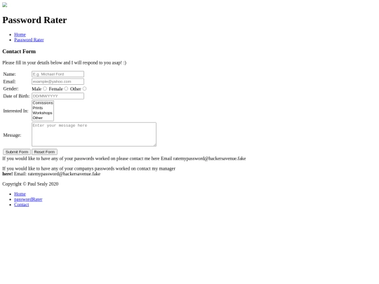 contact screenshot
