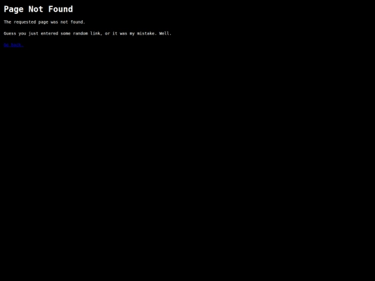 not_found screenshot