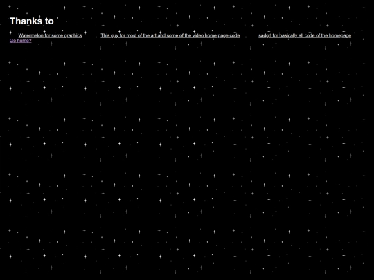 Credits screenshot