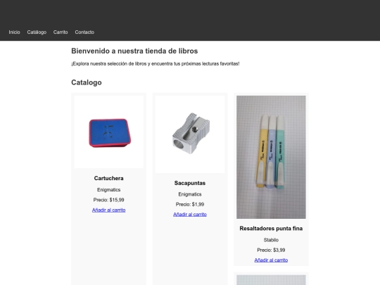 Catalogo screenshot