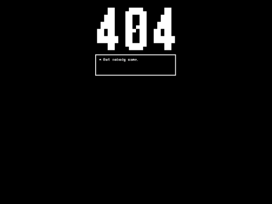 not_found screenshot