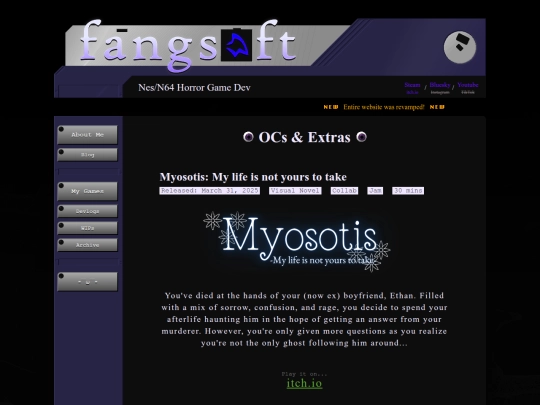 pages/ocs screenshot