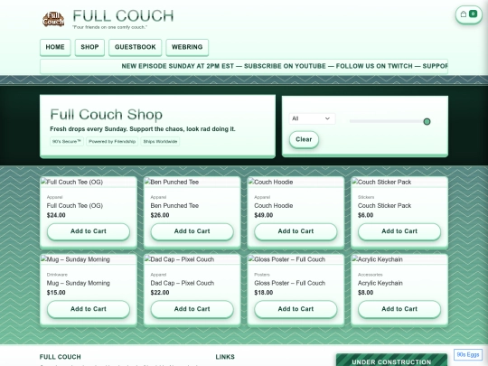 shop screenshot