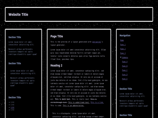 index screenshot