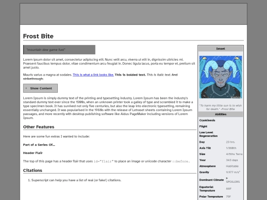 Frostbite screenshot