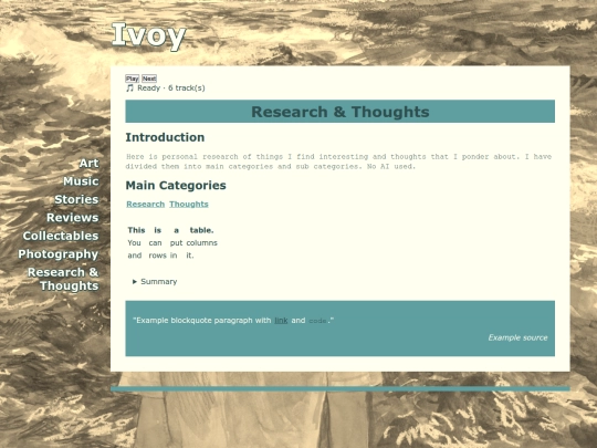 Research screenshot