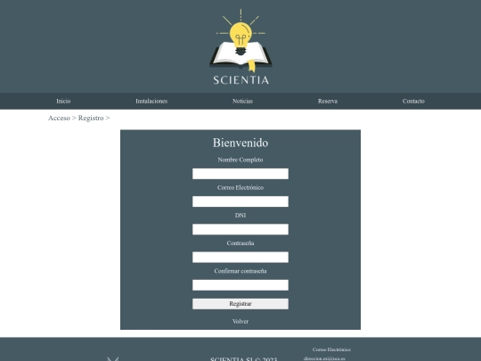 Registro screenshot