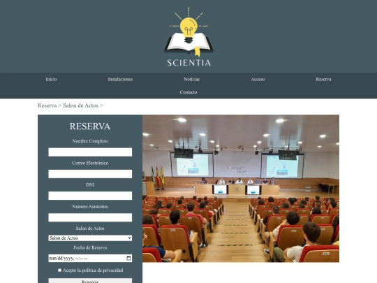 ReservaActos screenshot