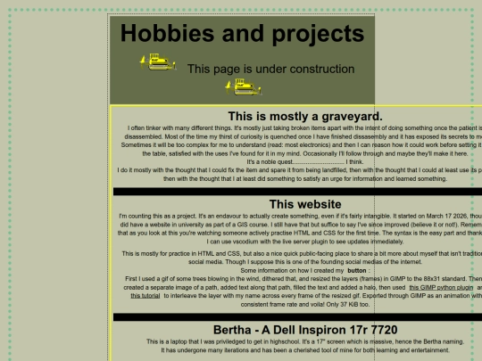 hobbies screenshot