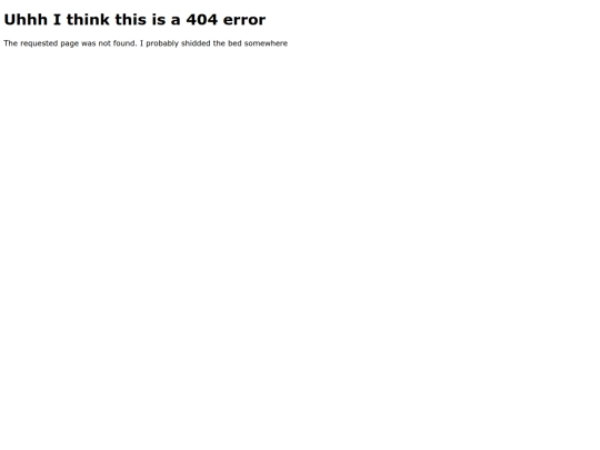 not_found screenshot