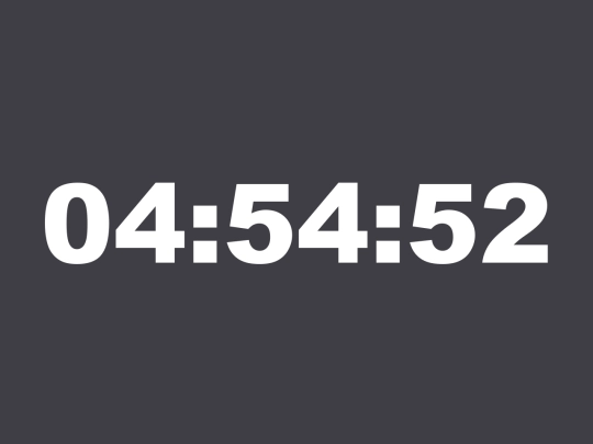 time screenshot